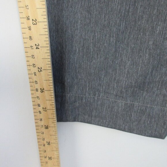Eddie Bauer Voyager Ankle Pants Women 10 Grey Stretch Casual Travel Office 242 - Picture 11 of 12